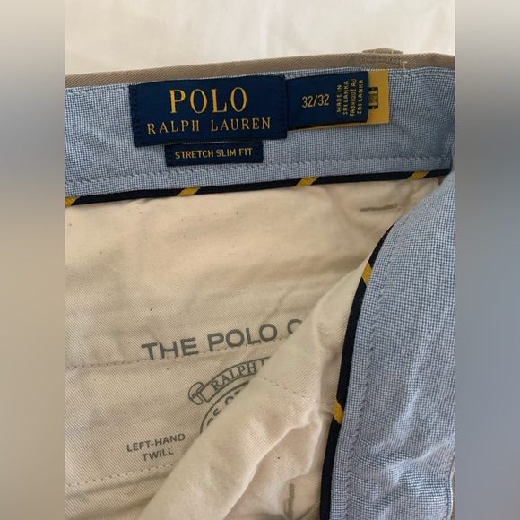 Men’s Polo Ralph Lauren khaki pants. NEW WITH TAGS - Picture 3 of 4